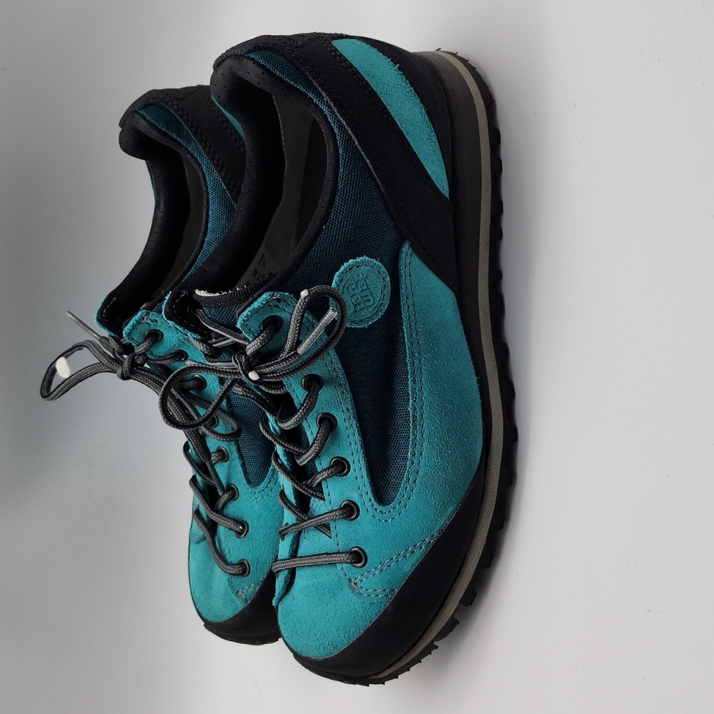 HANWAG Lady Turquoise Ocean Suede Salt Rock Hiking Shoes / Casual Shoes